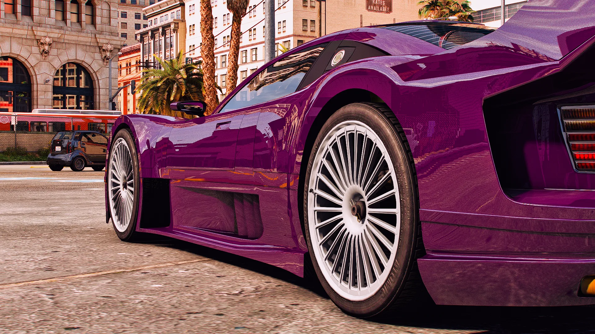 Nocturne, a Benefactor LRC GT build, close up 4