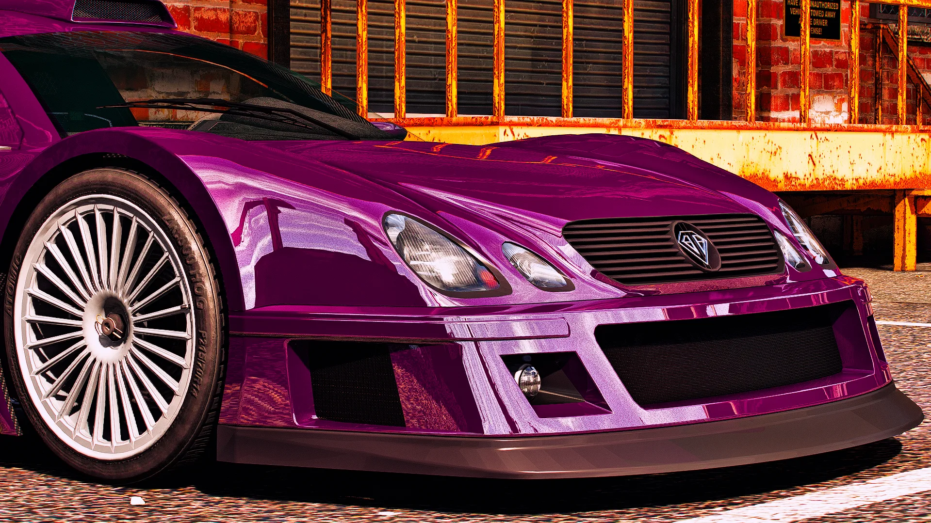 Nocturne, a Benefactor LRC GT build, close up 6