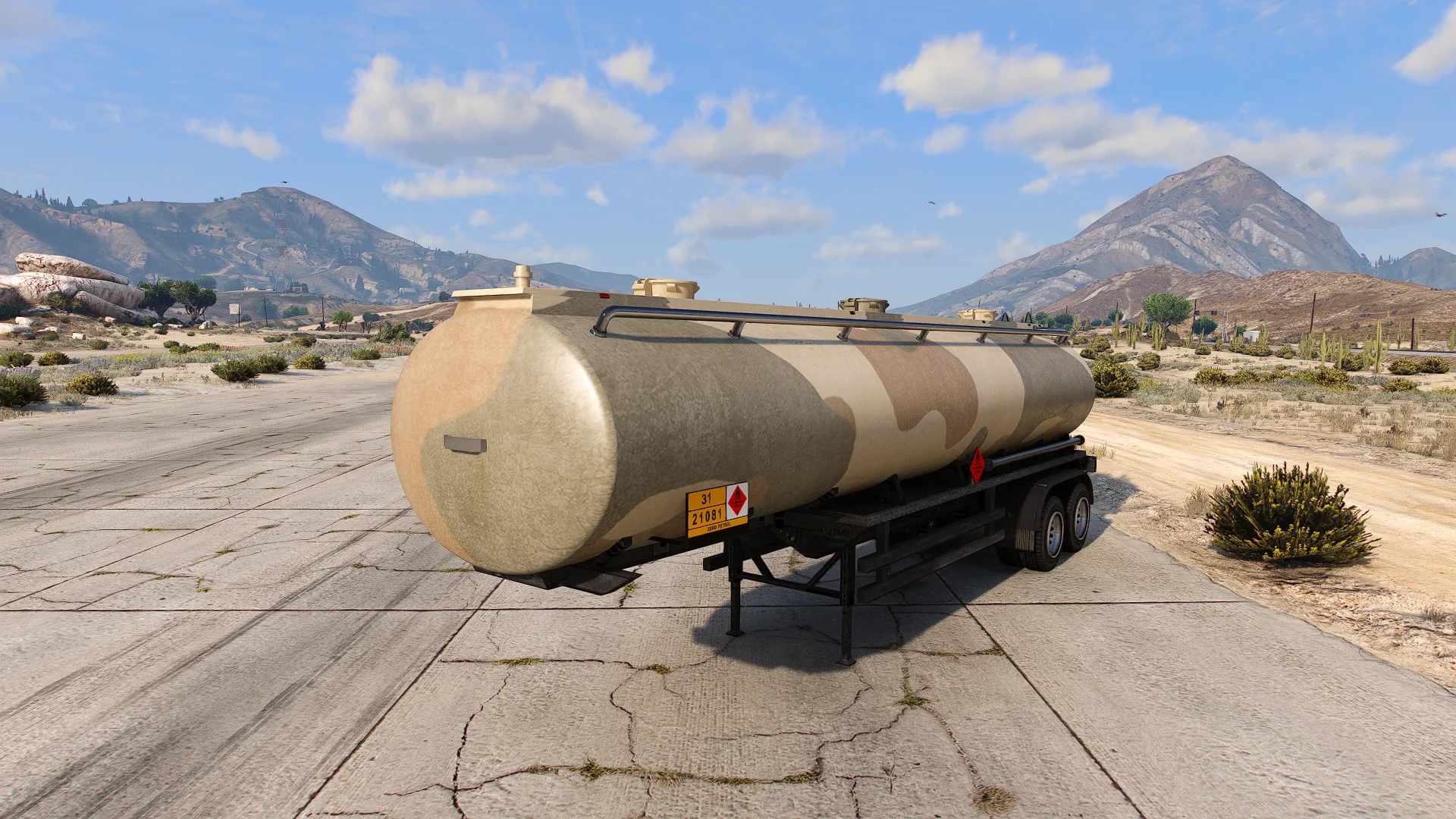 Army Trailer (Tanker)