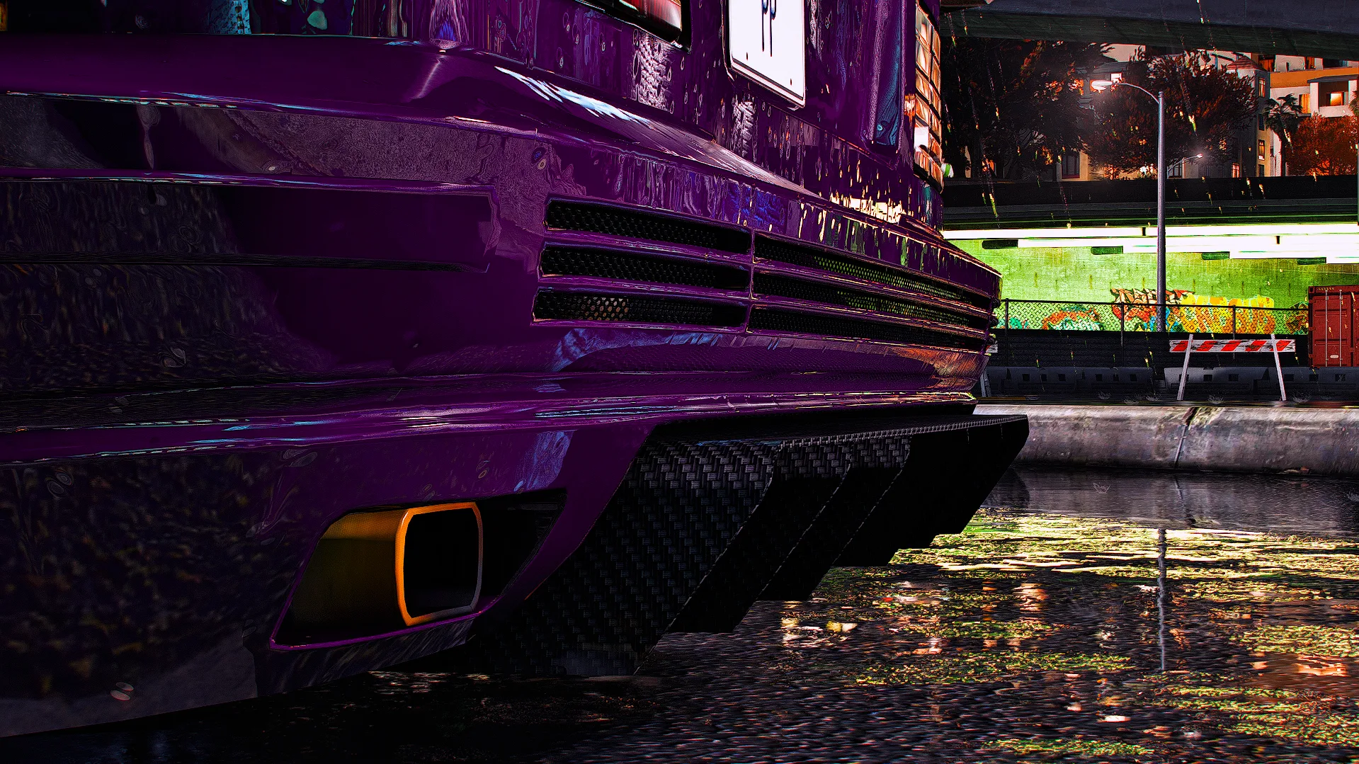 Nocturne, a Benefactor LRC GT build, close up 3