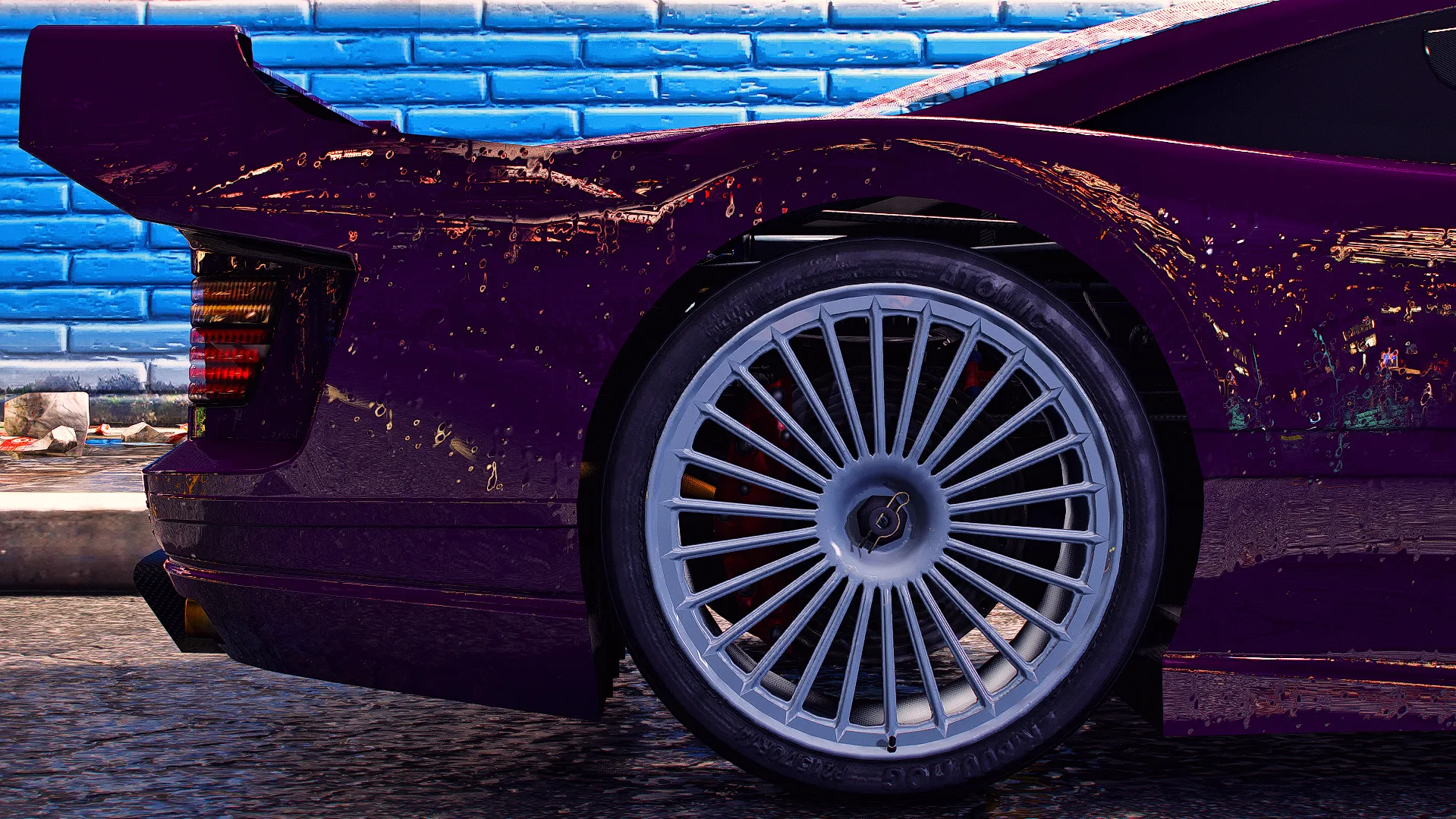 Nocturne, a Benefactor LRC GT build, close up 1