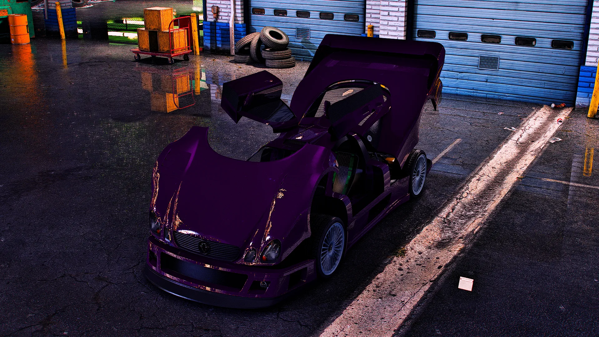 Nocturne, a Benefactor LRC GT build, wide shot 1