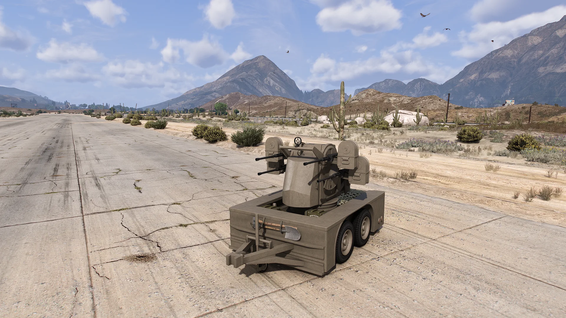 Vom Feuer Anti-Aircraft Trailer