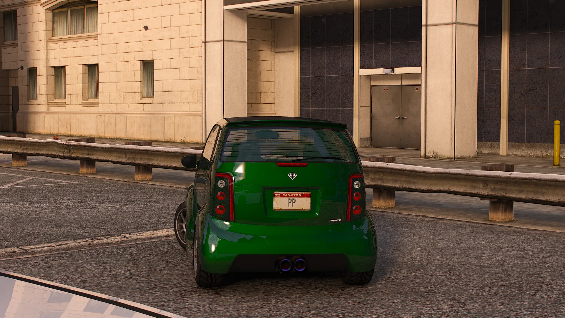 Napoleon, a Benefactor Panto build, wide shot 4